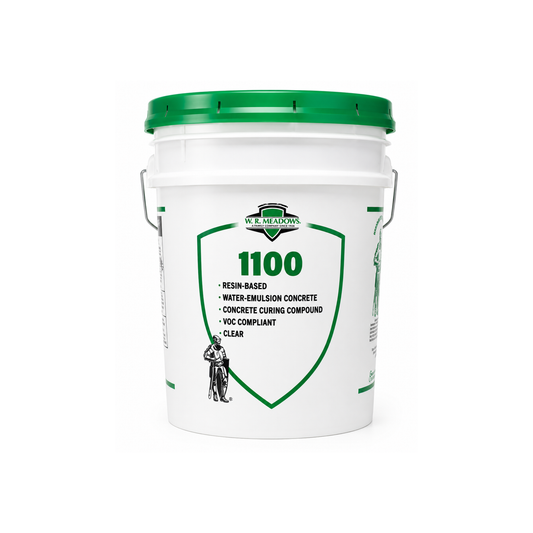 W.R. Meadows 1100 Water-Based Concrete Curing Compound - 5 Gallon
