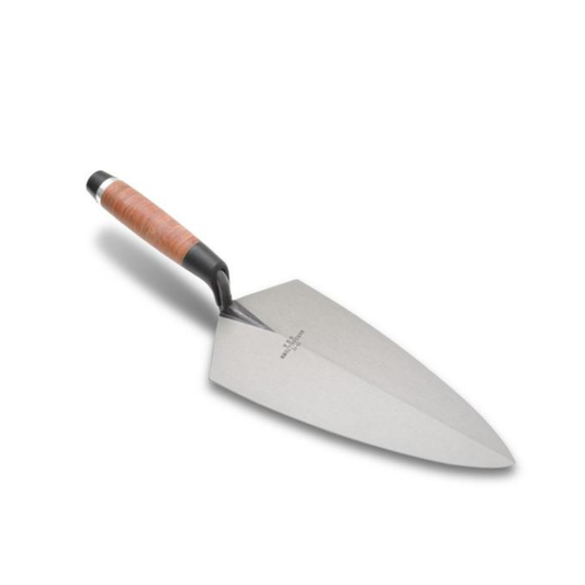 Marshalltown Philadelphia Brick Trowel 305x152mm Leather Handle - 19L12