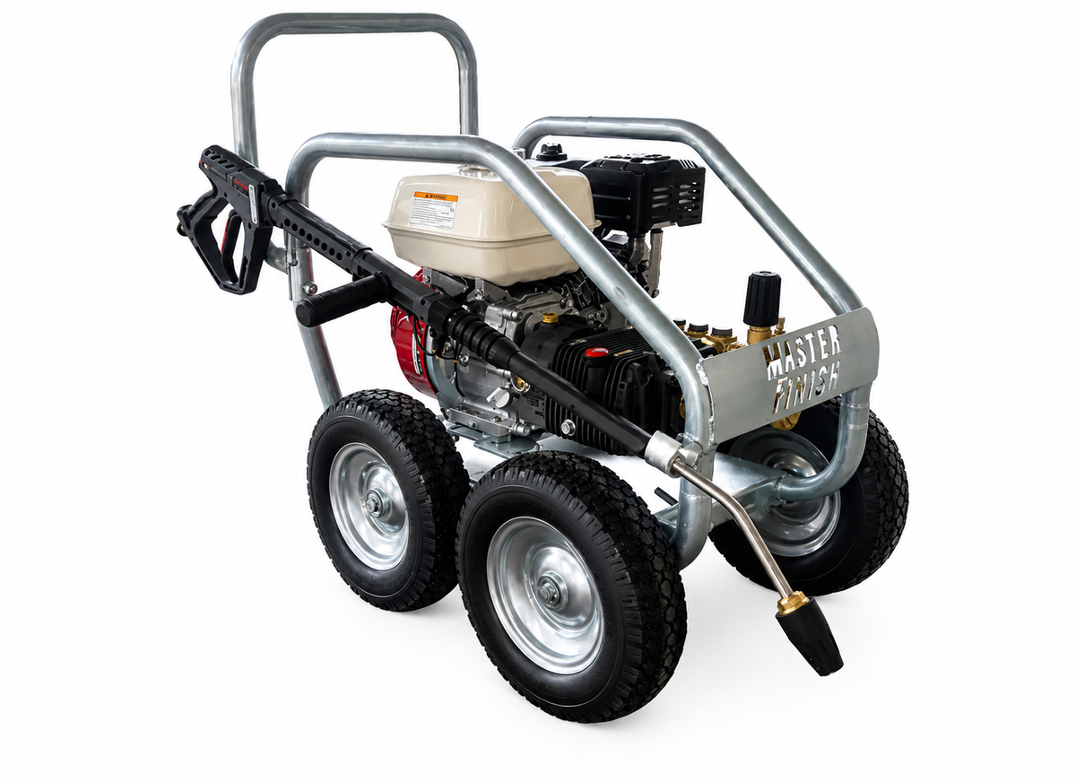 Masterfinish 3000PSI 11.9 L/MIN Petrol Engine Pressure Washer MFPW3000-HD