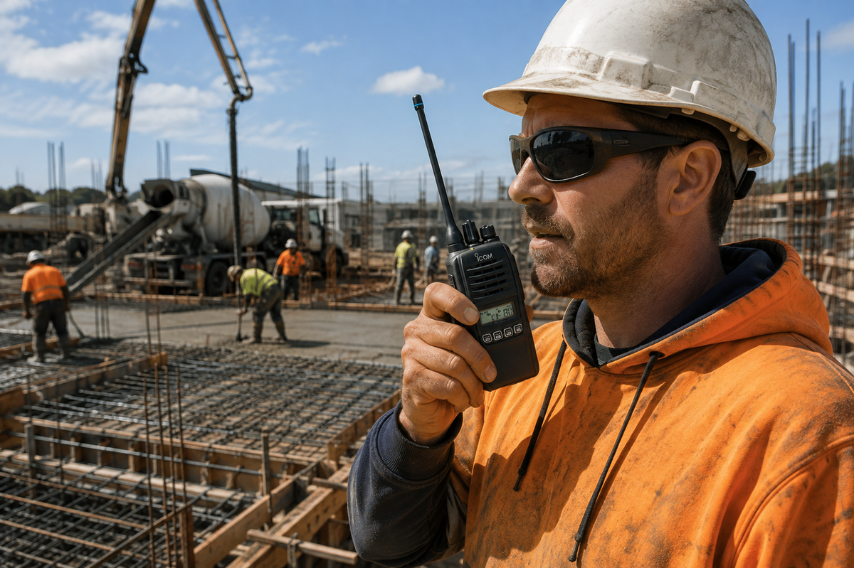 Icom IC-41PRO Waterproof Handheld UHF CB Transceiver
