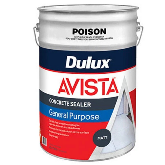 Dulux Avista General Purpose Concrete Sealer Matt 20L FD278055-20L