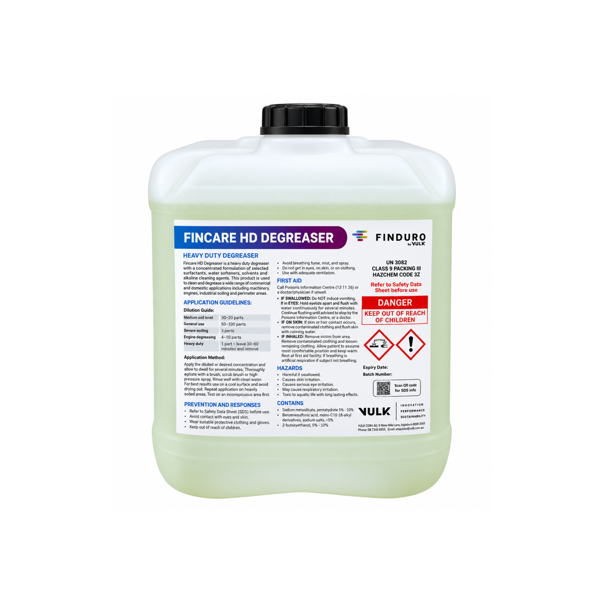 Fincare HD Degreaser 20L
