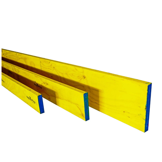 Yellow edge LVL Formwork Edgeboards 6m