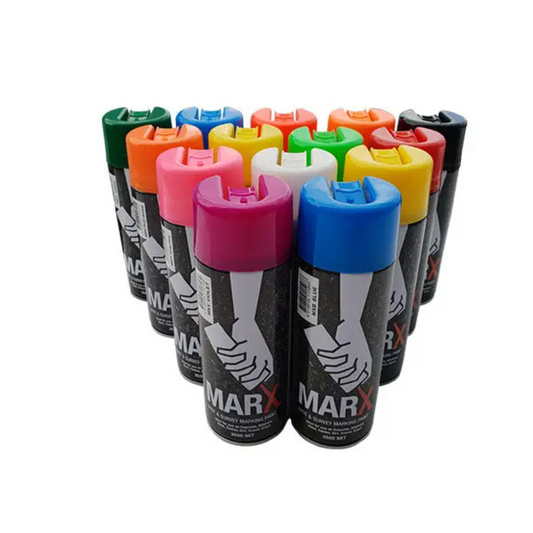Marx Spot and Survey Marking Paint 12 PACK