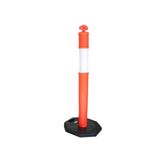 Rally Safety Bollards - 8kg Base & 1150mm T-Top