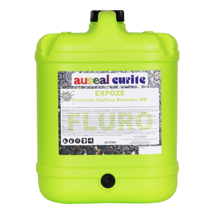 Auseal Curite Expoze FLURO Concrete Surface Retarder – 20L