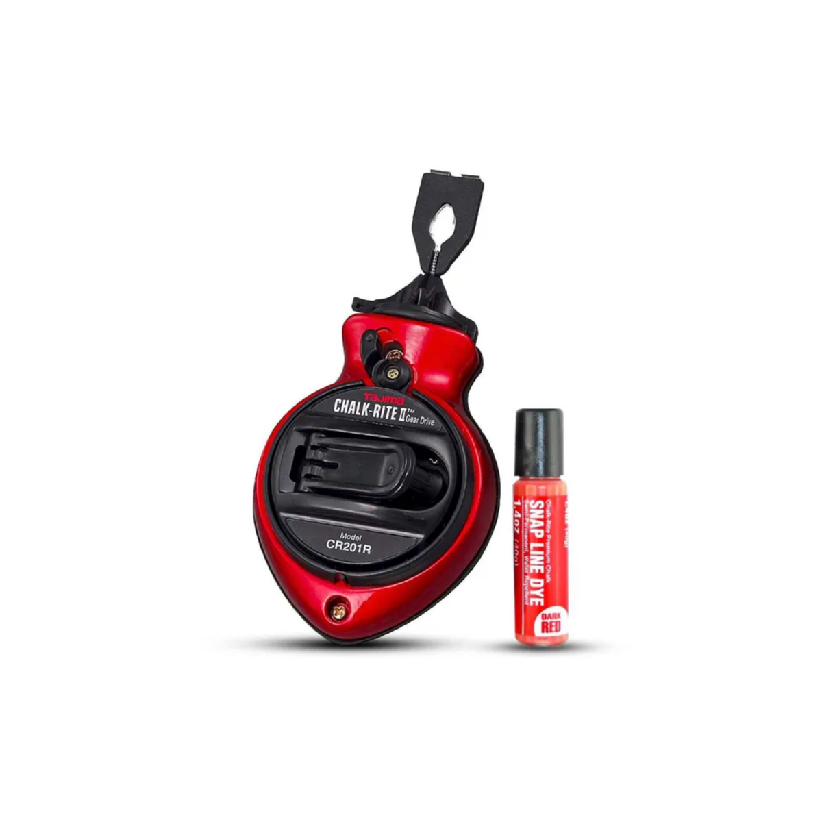 TAJIMA 30M CHALK LINE ALUMINIUM REEL SET