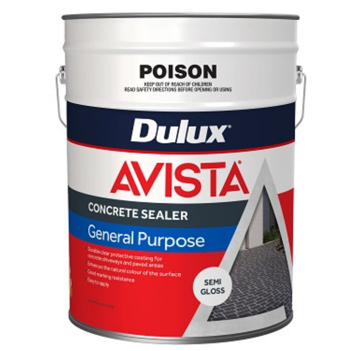 Dulux Avista General Purpose Concrete Sealer Semi Gloss FD278050 20L