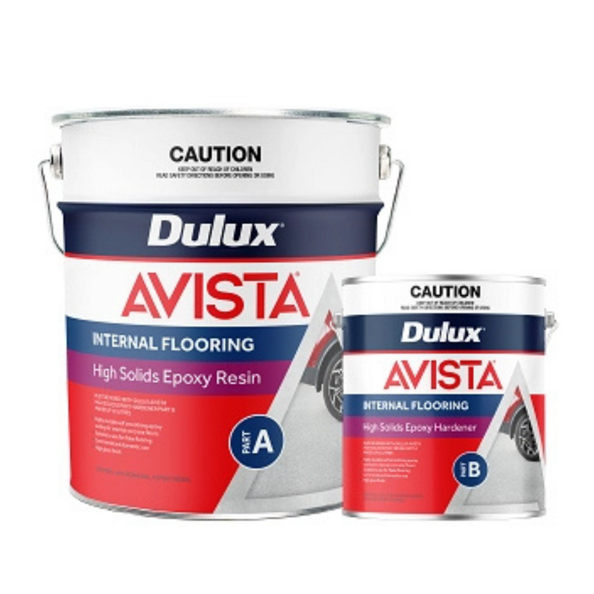 Dulux Avista Internal Flooring High Solids Epoxy Part B – 4L