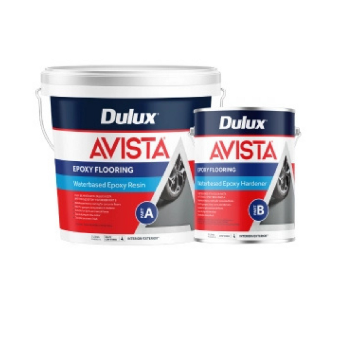 Dulux Avista Internal Flooring Waterbased Epoxy Part A Resin – 5L