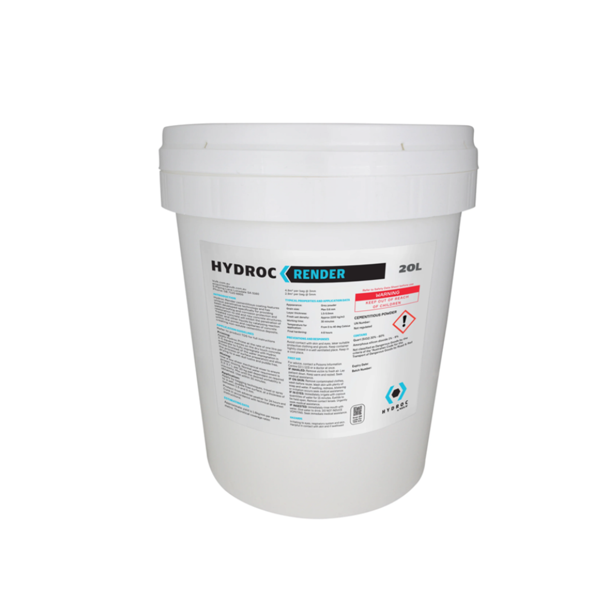 Hydroc Render - Cementitious Waterproofing Coating 20kg