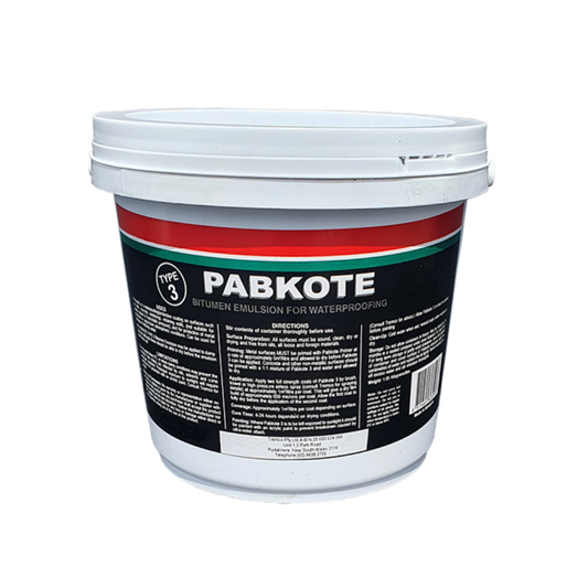 Pabkote 3 - Heavy Bitumen Protective Coating 4KG