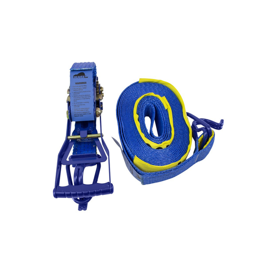 Beaver Heavy Duty Ratchet Tie Down Assembly 2500kg 9m 50mm