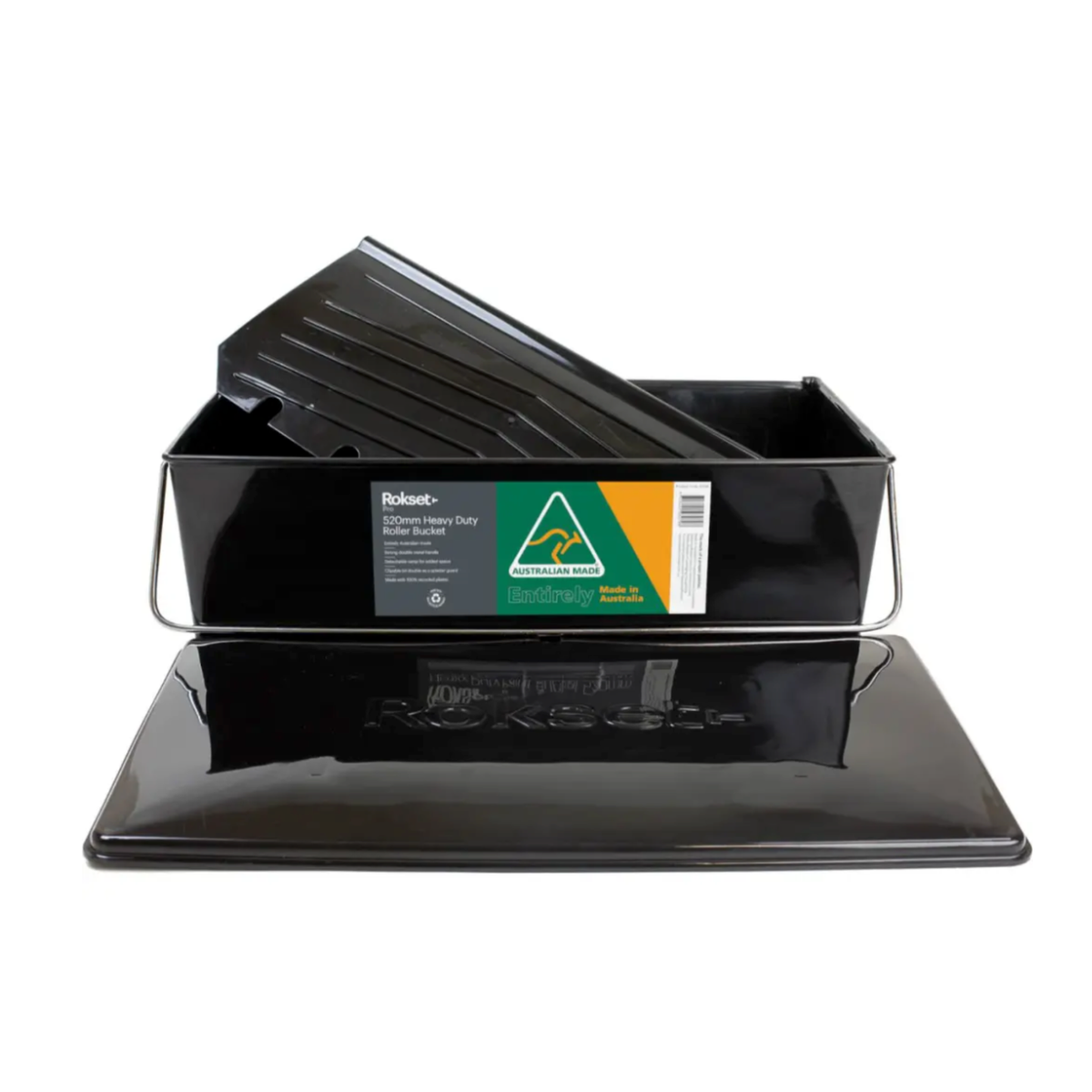 Rokset Pro Heavy Duty Bucket, Lid & Grid 530mm