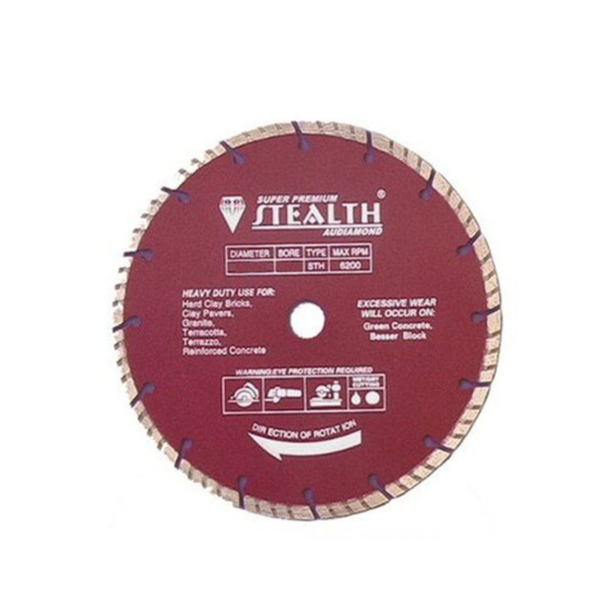 VFT Stealth Segmented Turbo Diamond Cutting Blade
