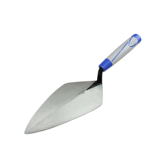 W.Rose Brick Trowel - 12" London Pattern, Soft Grip Handle
