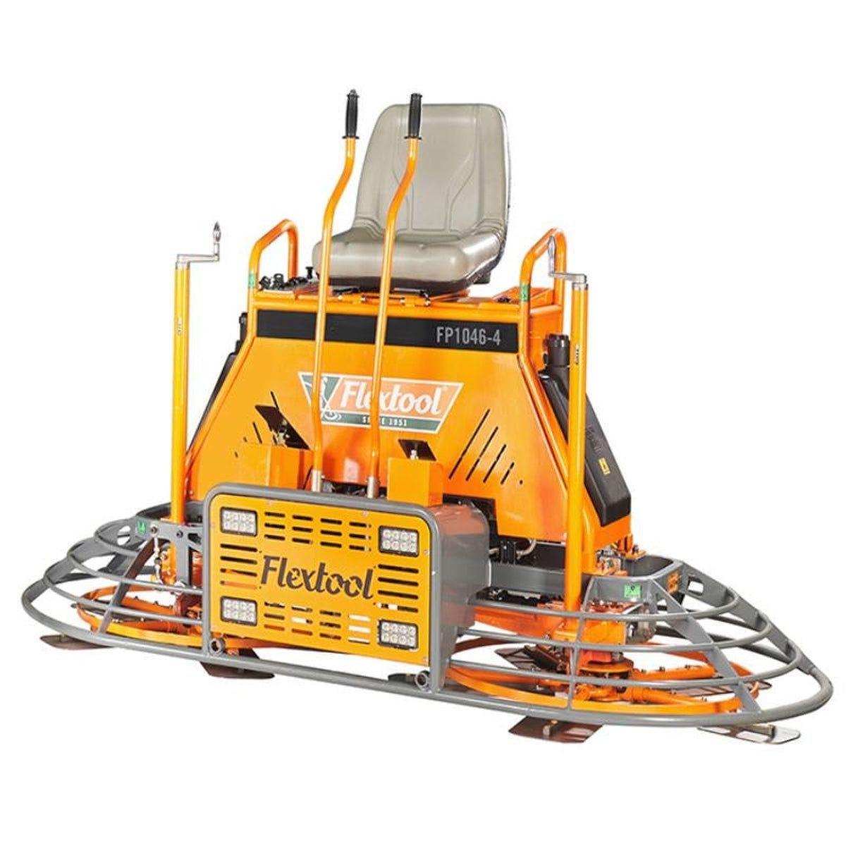 Flextool FP1046-4 46″ ProFinish Ride-On Trowel Machine – B&S Vanguard 6134