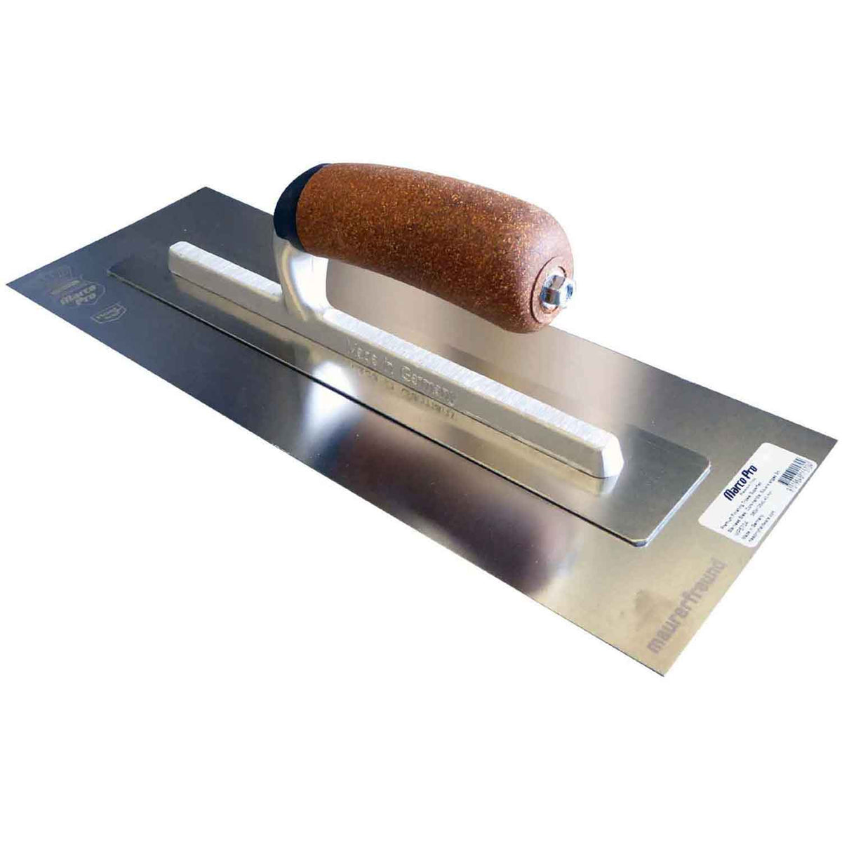 Marco Pesaro Marco Pro Superflex Stainless Trowel – Cork Handle – representative model