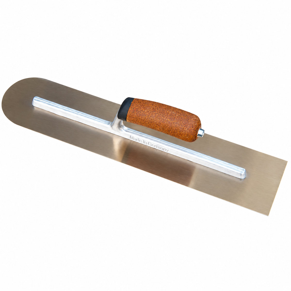 Marco Pesaro Marco Pro Golden Stainless Rounded Front Trowels – Cork Handle – representative model