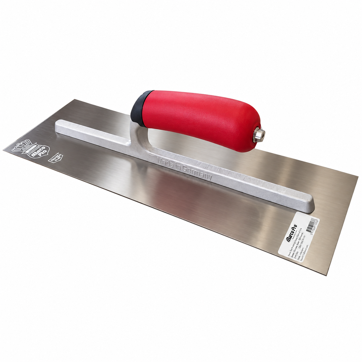 Marco Pesaro Marco Pro Golden Stainless Finishing Trowels – Soft Grip – representative model