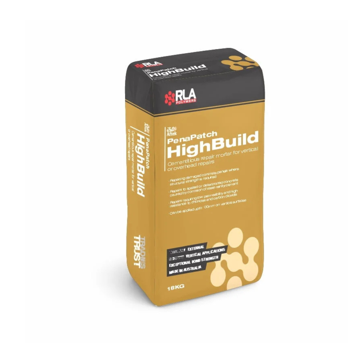 Penapatch High Build Repair Mortar HB - Polymer Modified Structural Repair 18kg