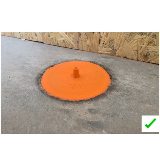 Screed Buddy System - Wastewater Pipe Protection for Concrete Foundations