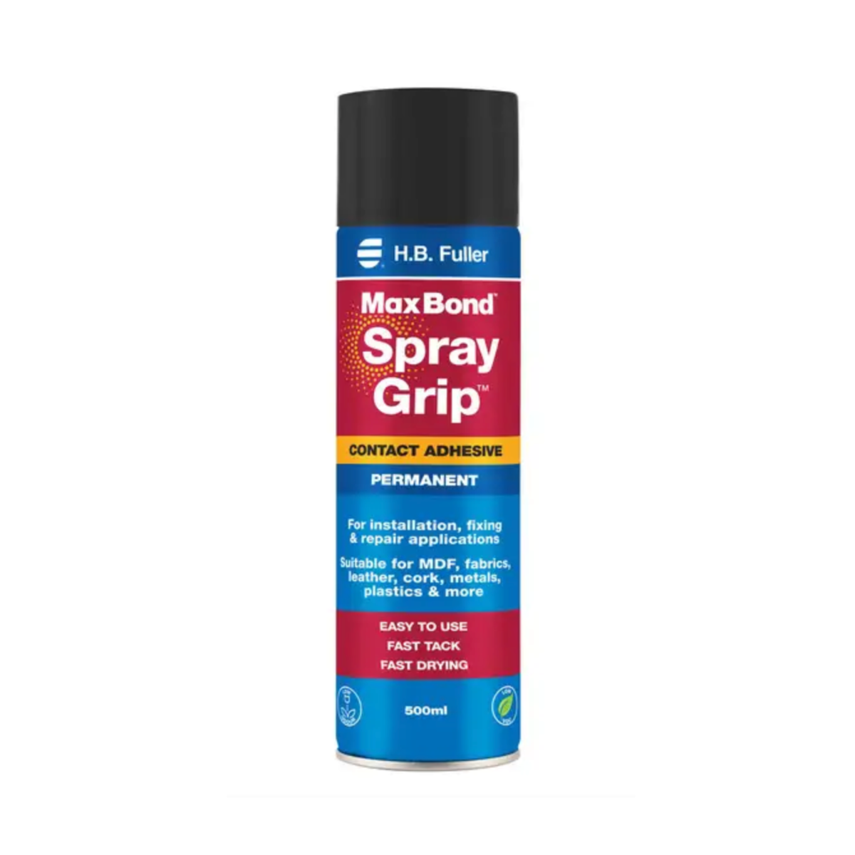 Max Bond Spray Grip Permanent Contact Adhesive 500ml